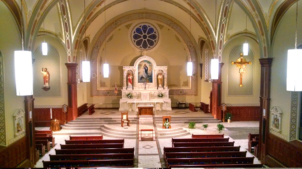 Church of Notre Dame Chippewa Falls WI Remodel