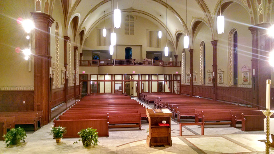 Church of Notre Dame Chippewa Falls WI Remodel